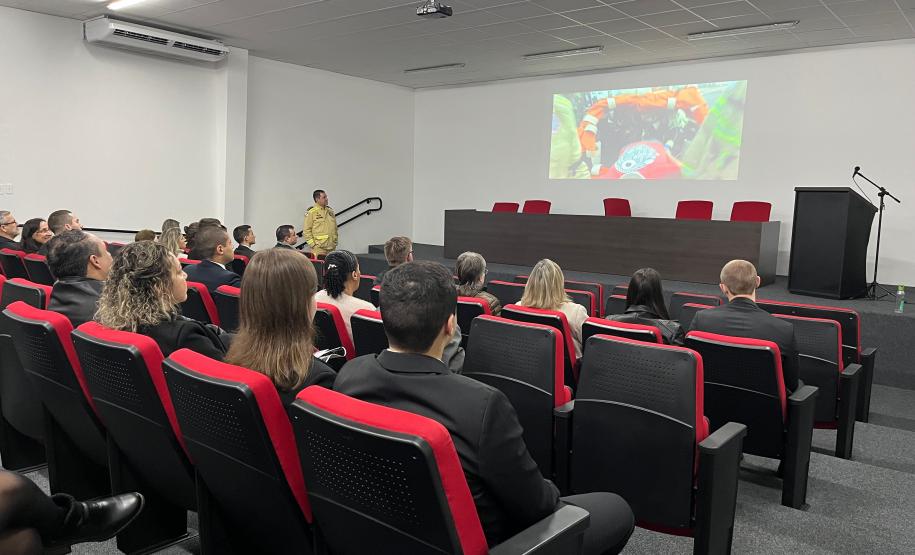 Cerimônia de posse de 15 cadetes do CBMPR - 15/07/24.