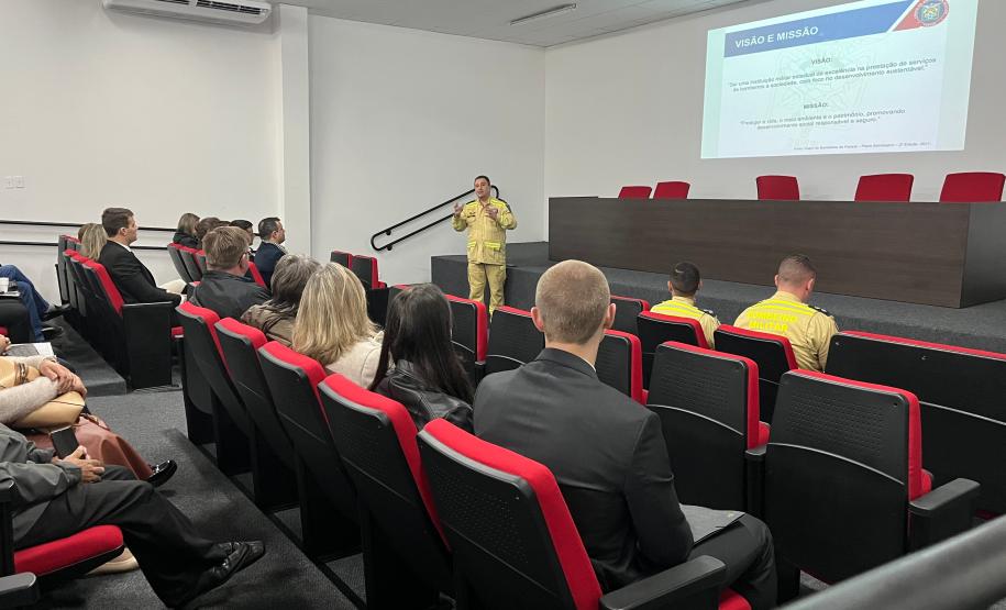 Cerimônia de posse de 15 cadetes do CBMPR - 15/07/24.
