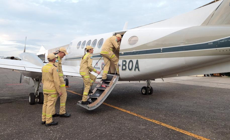 Bombeiros do Paraná vão combater incêndios no Pantanal.