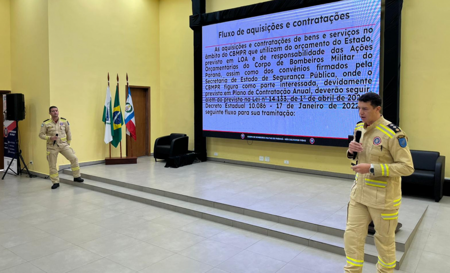 1º Workshop DALF 2024, do Corpo de Bombeiros Militar do Paraná (CBMPR), em Foz do Iguaçu.