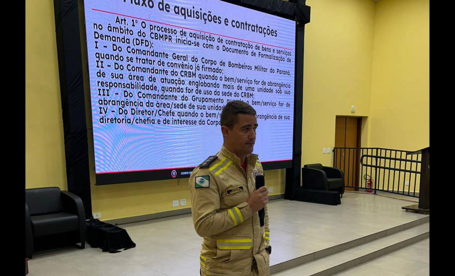 1º Workshop DALF 2024, do Corpo de Bombeiros Militar do Paraná (CBMPR), em Foz do Iguaçu.