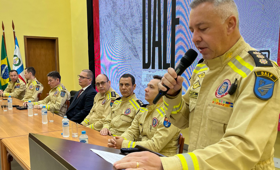 1º Workshop DALF 2024, do Corpo de Bombeiros Militar do Paraná (CBMPR), em Foz do Iguaçu.