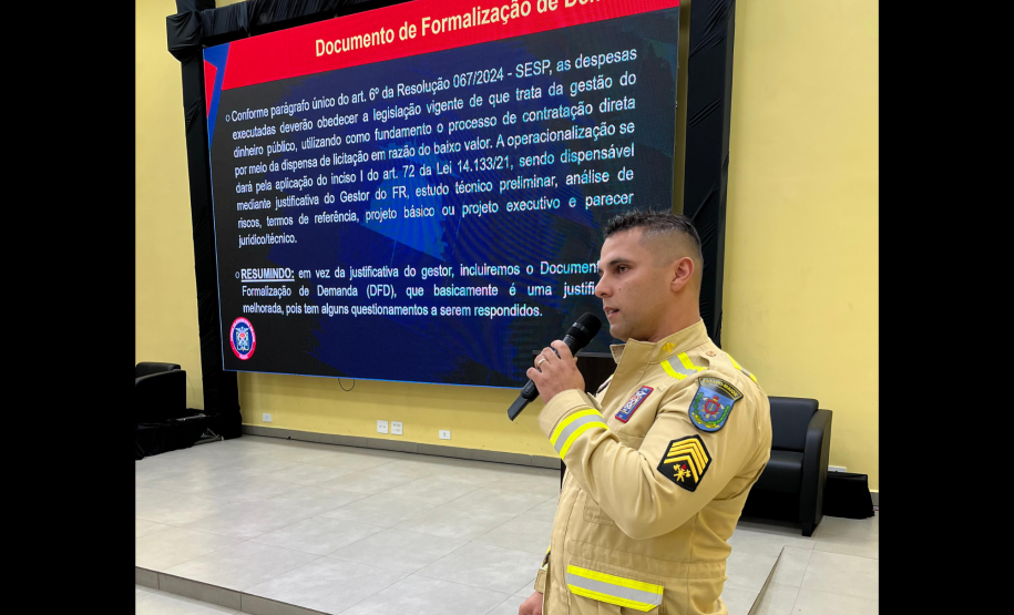 1º Workshop DALF 2024, do Corpo de Bombeiros Militar do Paraná (CBMPR), em Foz do Iguaçu.