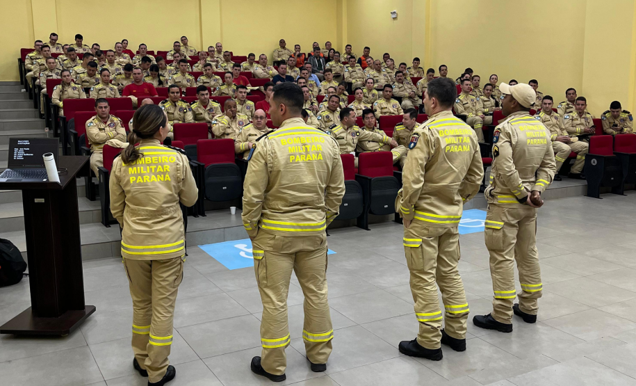 1º Workshop DALF 2024, do Corpo de Bombeiros Militar do Paraná (CBMPR), em Foz do Iguaçu.