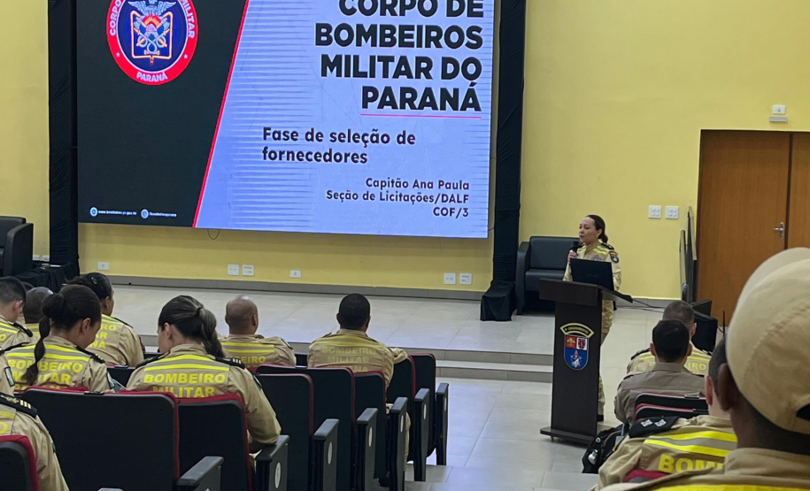 1º Workshop DALF 2024, do Corpo de Bombeiros Militar do Paraná (CBMPR), em Foz do Iguaçu.