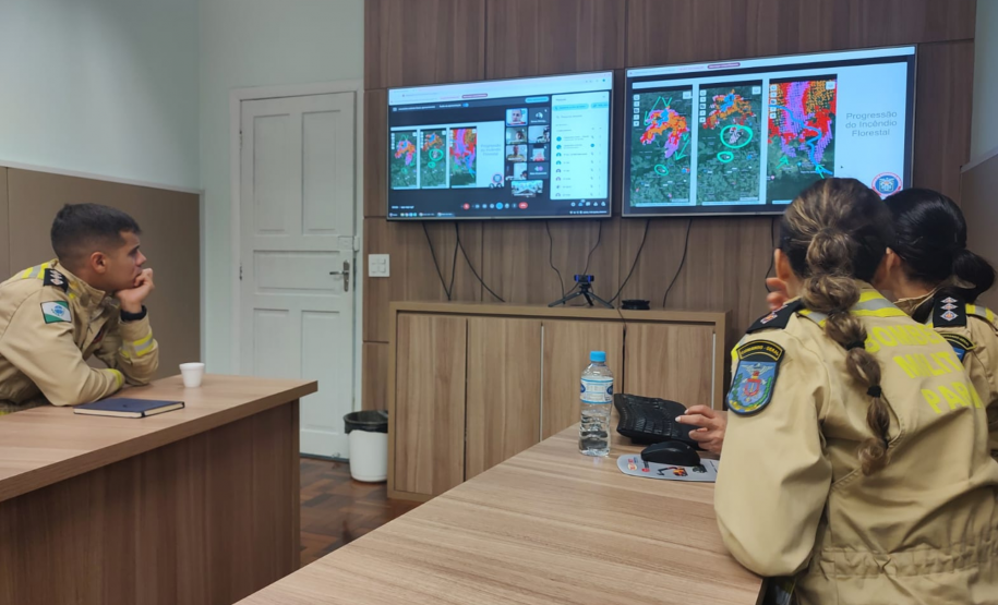 3ª reunião periódica da Operação Quati João 2024 (CBMPR).