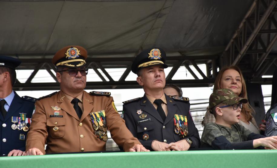 Desfile da Independência em Curitiba, 2024. Passagem do Corpo de Bombeiros Militar do Paraná.