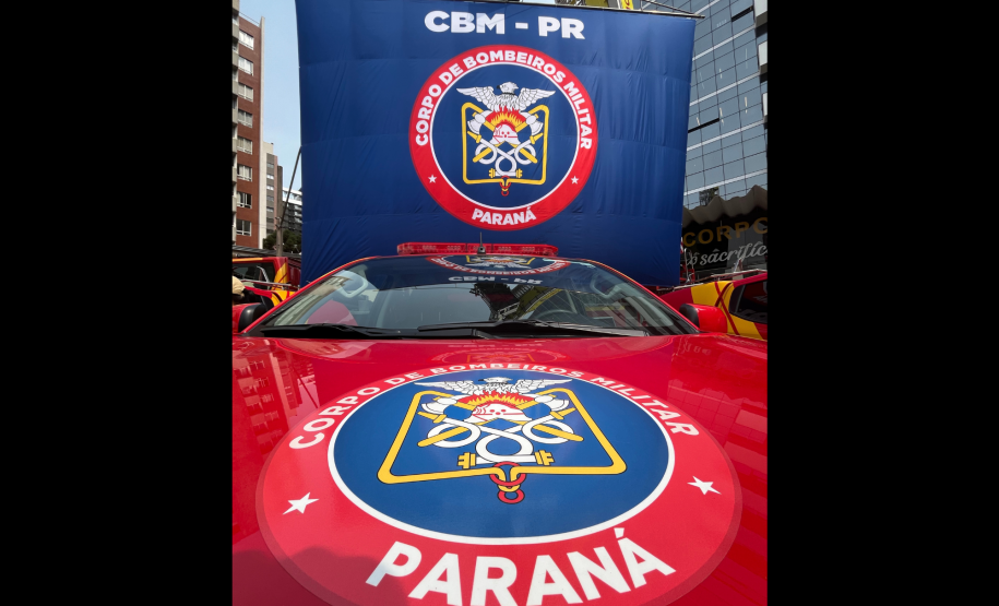 Solenidade de aniversário dos 112 anos do Corpo de Bombeiros Militar do Paraná. 08/10/2024