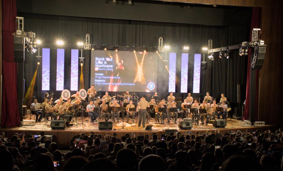 Heróis do Fogo in concert - 1º show da banda do CBMPR