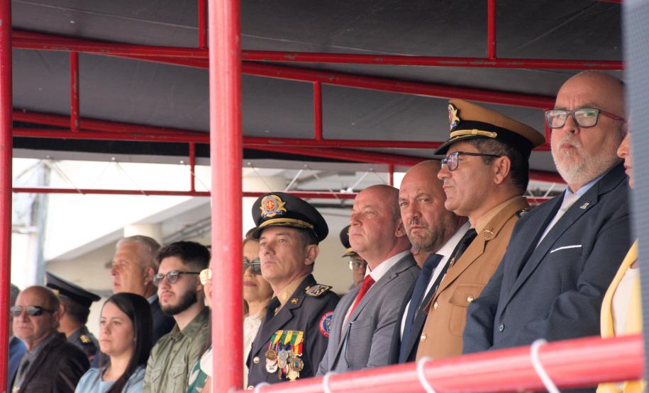 Solenidade de aniversário dos 112 anos do Corpo de Bombeiros Militar do Paraná. 08/10/2024