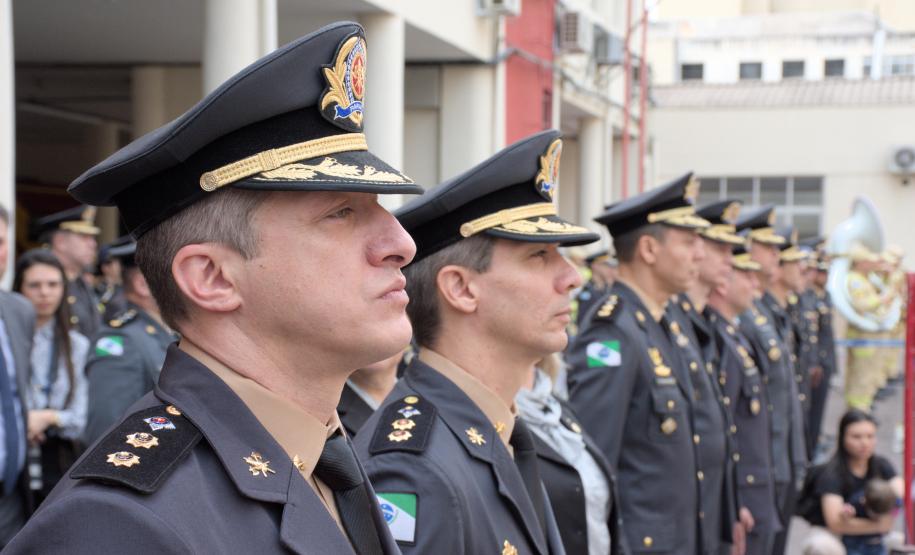 Solenidade de aniversário dos 112 anos do Corpo de Bombeiros Militar do Paraná. 08/10/2024