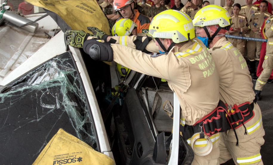 3º Desafio Estadual de Salvamento Veicular do CBMPR - 2024.