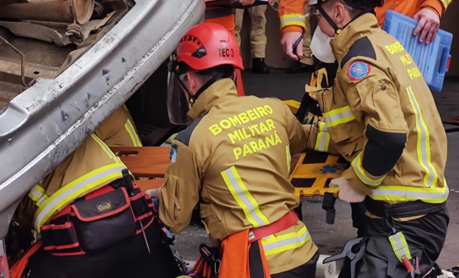 3º Desafio Estadual de Salvamento Veicular do CBMPR - 2024.