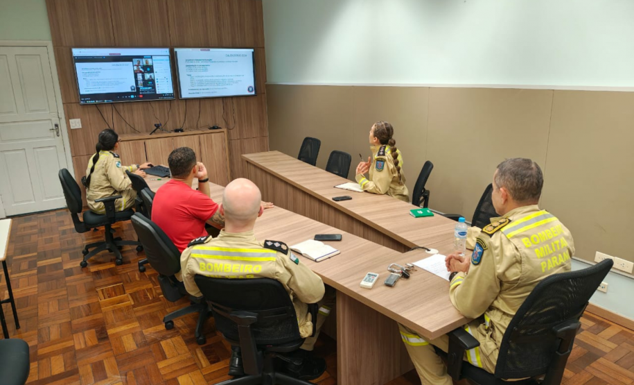 Reunião de encerramento da Operação Quati João 2024 - CBMPR