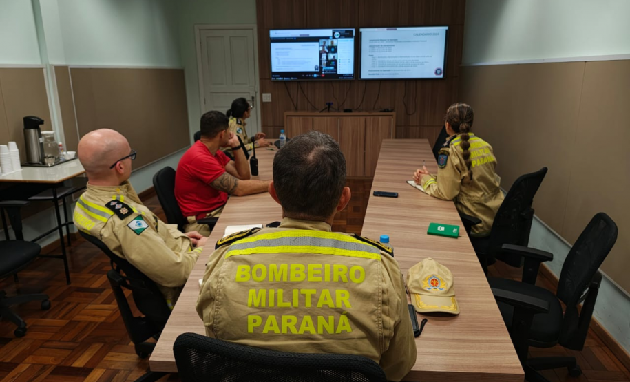 Reunião de encerramento da Operação Quati João 2024 - CBMPR