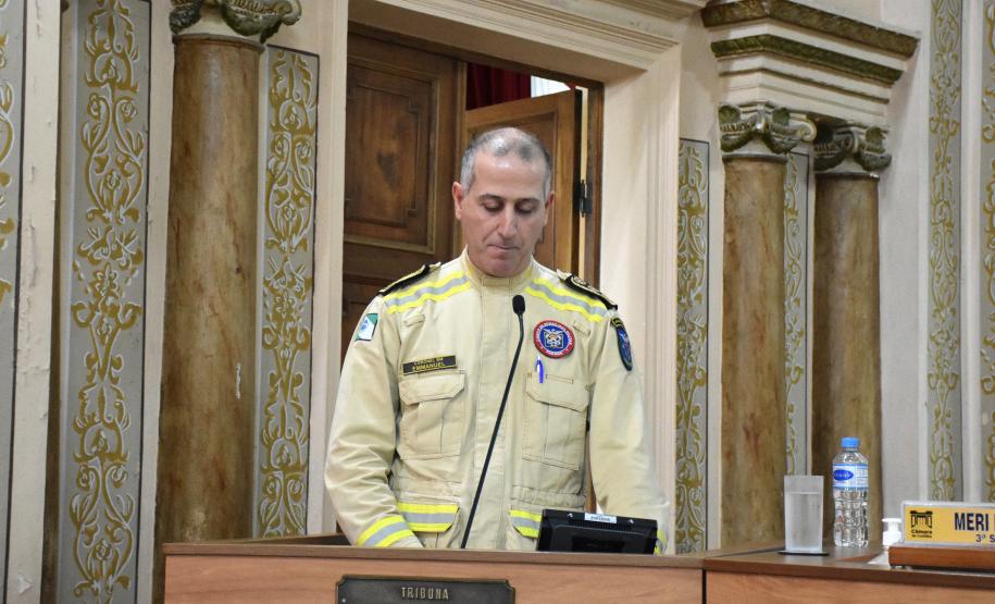 2025 - Homenagem na Câmara Municipal (Aniversário do CBMPR) 5