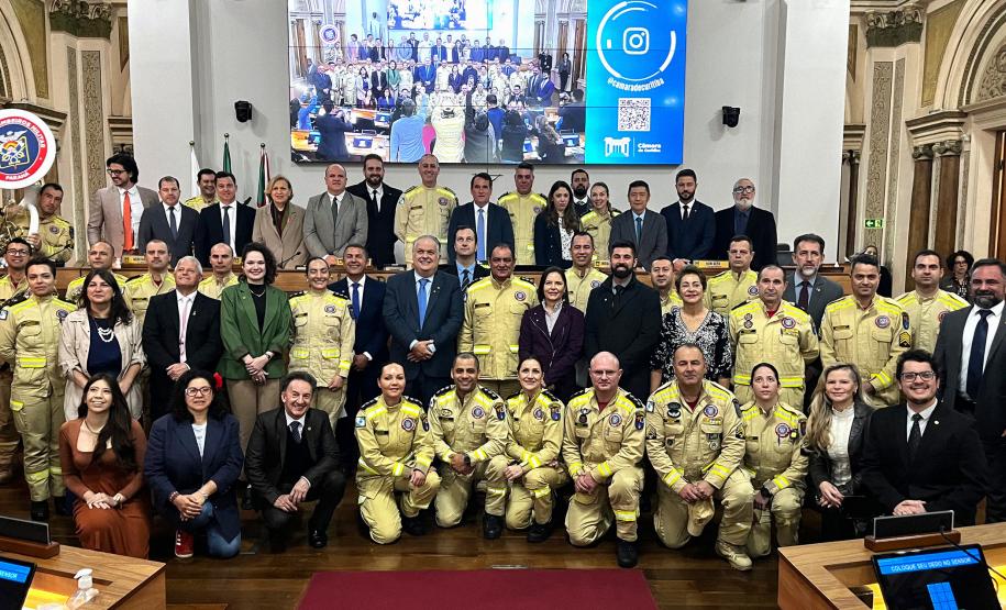 2025 - Homenagem na Câmara Municipal (Aniversário do CBMPR) 3