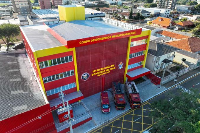 Investimento de R$ 12 milhões: Guarapuava ganha nova sede do Corpo de ...